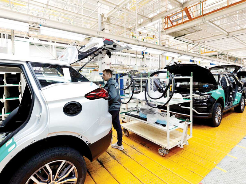 Exportaciones apuntalan la producción automotriz en 2023