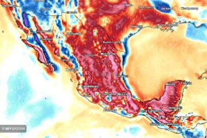 Chocan frente frío y ola de calor: Se esperan temperaturas de -10 grados en el norte; 45 grados en el centro de México